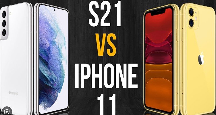 iPhone 11 ou Galaxy S21